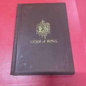 Gems Of Song (Order Of Eastern Star) Lorraine Pitken, Jenny E. Mathews 1882/1912